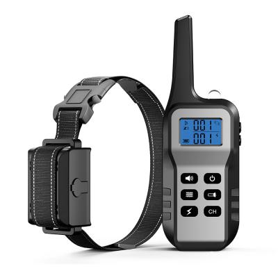 China 1000m Viable Feet Waterproof Rechargeable Dog Training Toys Remote Dog Training Collar For Dog for sale