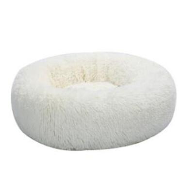 China OEM Manufacturer China Best Price Factory Round Dog Cat Dog Bed Sustainable Wholesale Chinese Soft Luxury Pink Pet Cushion for sale