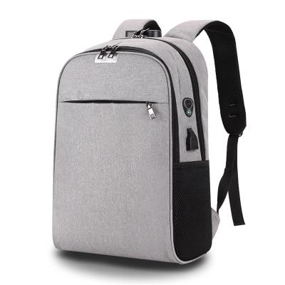 China High Quality Anti-theft Backpacks for College Password Lock Laptop Bags Business Travel Rucksack Anti-theft Middle Size School Backpack for sale