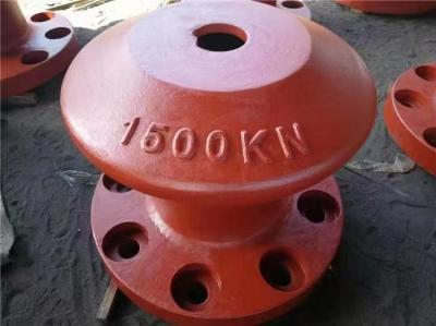 China Marine Dock Bollard Customized Cast Steel For Mooring Tee Head for sale