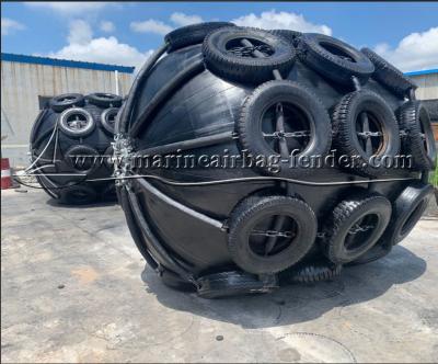 China Natural Rubber Marine Inflatable Fender Anti Explosion For Shipyard for sale