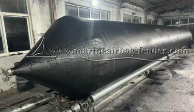 China Ship Launching Marine Airbags Customized Thickness / Size for sale