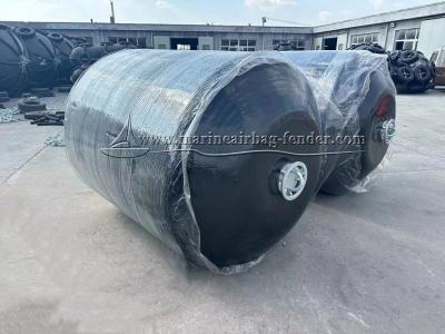 China Offshore Buoy EVA Foam Ball Fender PU Coating Skin Ship Berthing for sale