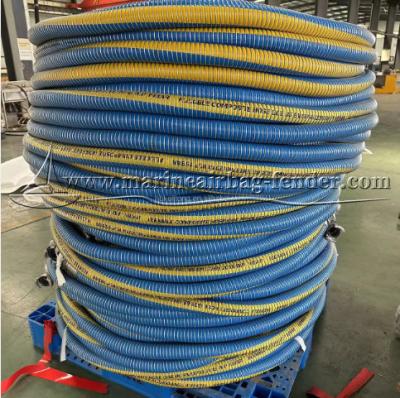 China Natural Rubber Marine Flexible Hose , Floating Dredge Pipe Oil Suction Hose for sale