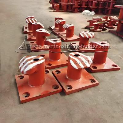 China Corrosion Resistant Bolted Dock Jetty Bollards Customized Size for sale