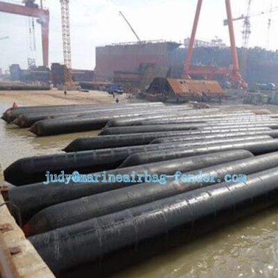 China ISO14409 Standard  Boat Lifting Airbags Ship Launching Airbags For Shipyard Operations for sale