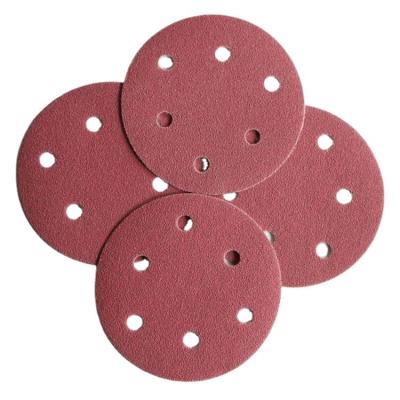 China Factory direct sale high performance 125mm long life abrasive logs dispensing tour disc ceramic sandpaper for automotive metal grinding for sale