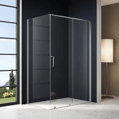 China Modern Polished Glass Shower Room Bath Frame Cabin Toilet Room Modern Glass Shower Room for sale