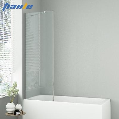 China China Market Modern Shower Screen Bathtub Frameless Glass Screen Doors for sale