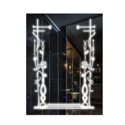 China Magnifying Luxury Design Lighted Bath Led Mirror Smart Led Bathroom Mirror Wholesale for sale