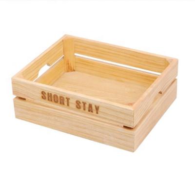 China China Natural Craft Wood Box Storage Box Manufacturing Wooden Box Wholesale for sale