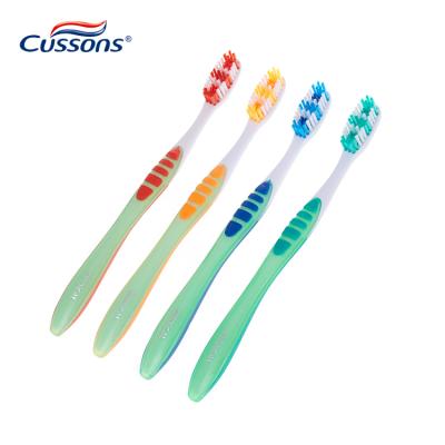 China Logo Eco-friendly Natural Biodegradable Customized Home And Travel Use With Soft Bristle Plastic Adult Toothbrush for sale