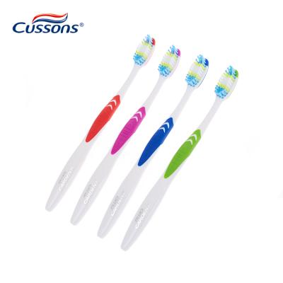 China Natural Eco-friendly Biodegradable Most Popular High Quality Best Selling Adult Toothbrush With PP Handle for sale