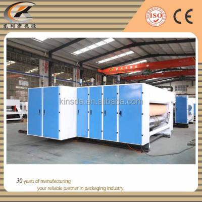 China Paper Forming Machine Automatic Flexo Printing Slotting And Die Cutting Machine for sale