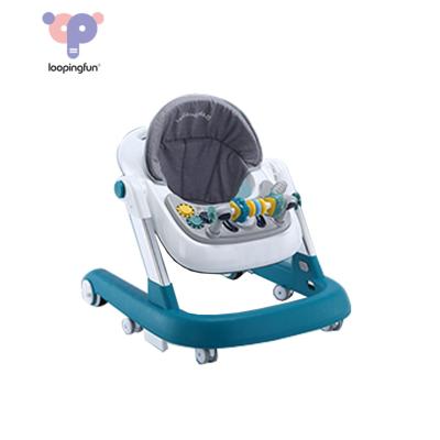 China Baby Toys Walkers Stroller Model New Hot Sale Multifunction 3 in 1 Round Wheels And Seat Andador De Bebe Baby Walker With Music Baby Push Walkers Toys for sale