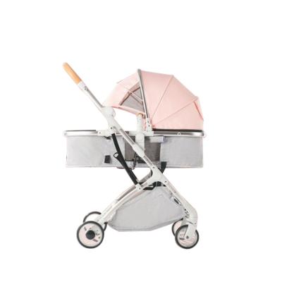 China 2022 Factory New Design Multifunctional Folding Luxury Baby Carriage Luxury Pram High 3 in 1 Baby Strollers for Sale for sale