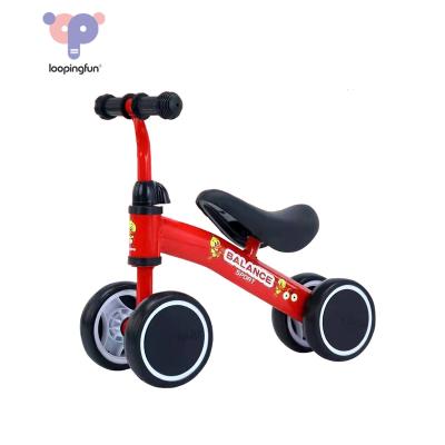 China Ride On Toy Loopingfun Hot Sale 1-6 Years Old Infant 6 Inch 4 Wheels Bicycle Learn To Walk Kids To Balance Bike For Kids Toddler Baby Tricycle for sale