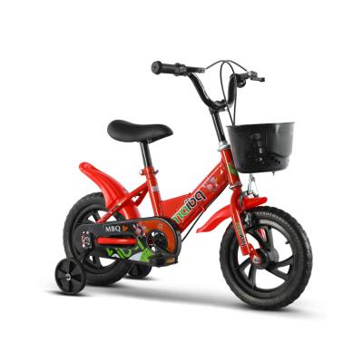 China Ride on Toy Wholesale Kids Balance Bike Push Walking for Child 12/14 /16/18 Inch Carbon Steel Kids with Auxiliary Wheel for sale