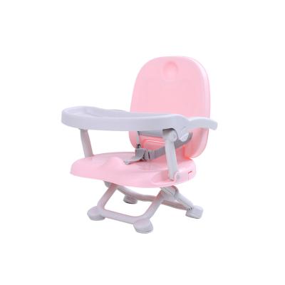 China Safety Comfortable Baby Dining Chair Loopingfun Foldable HDPE PP Baby Feeding Chair with 2 in 1 Baby Elevated Portable Umpire Chair for Travel Baby for sale