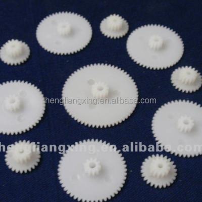 China 0.5M Plastic Standard Double-tooth Plastic Gear For Toys for sale