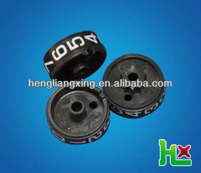 China Plastic black plastic gear with printed figure for sale