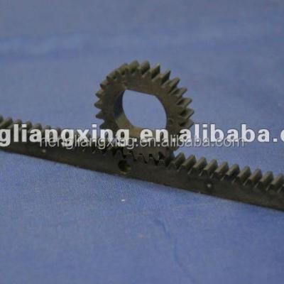 China Plastic plastic bracket and sprocket, black color bracket and nylon gear for sale