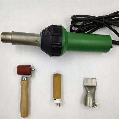 China Professional 1600W Hot Air Cool/Hot Air Torch Gun Plastic Welding Welder with Heater Element Nozzle Heat Gun Plastic Welding Tool Kit for sale