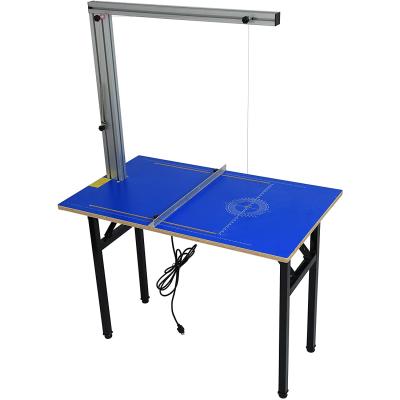 China Hot 65cm Desktop Wire Cutter Foam Cutting Machine Professional Grade Electric Heated Table Tool Table Size 100*60mm Wire Replaced for sale