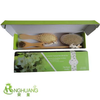 China Natural Wooden Blood Circle Stimilute Bath Gift Set for sale