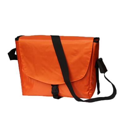 China ORANGE CROSS BODY BAG MEN SATCHEL MESSENGER BAG 70D Nylon/PVC CROSS SHOULDER BAGS for sale