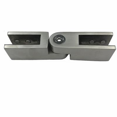 China Connection Deck Railings / Handrails Set Adjustable Glass Mounting Clamp for sale