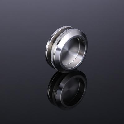 China Easy Installation 304 Stainless Steel Shower Glass Door Round Handle Knob for sale