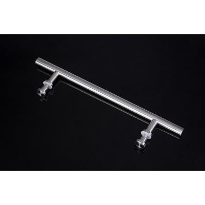 China Easy Installation China Stainless Steel Glass Material H Type Shower Room Door Handle for sale