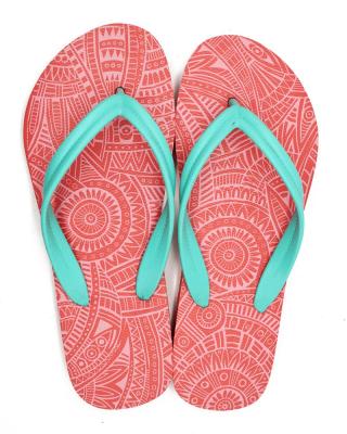 China 2021 New Custom Non-slip Rubber Women Quick-drying Beach Summer Flip Flops for sale