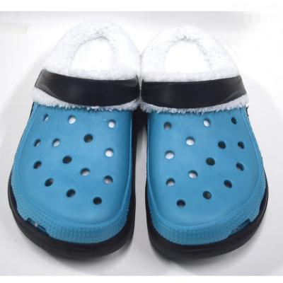 China Flat Fur Wholesales Sandals With Anti Slippery Unique Comfortable EVA Kids Clogs for sale