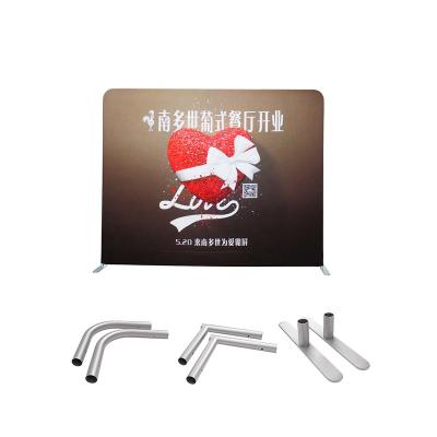 China Easy Install Hot Selling Expressive Advertising Pop Up Portable Cloth Pop Up Display Stand Overhead for sale