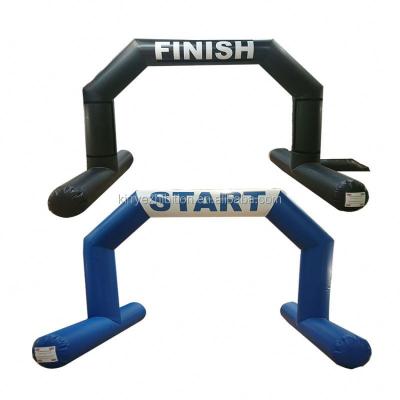 China Fast Delivery Event Water Arch Colorful Inflatable PVC Tarpaulin Inflatable Tube Arch For Races for sale