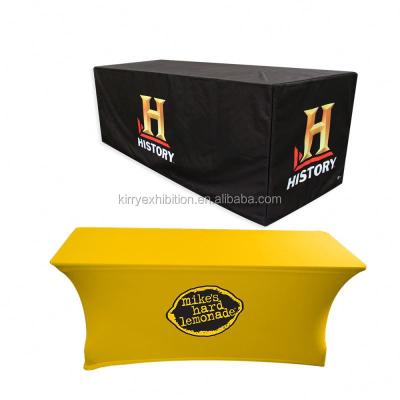 China Promotion Advertising Waterproof Economic Tablecloth With Your Brand Logo Restaurant Tablecloth for sale