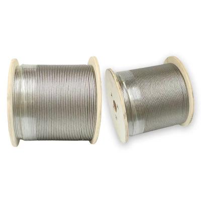 China 7*19 stainless steel cable 6.0mm stainless steel wire rope manufacturer 304 stainless steel wire rope steel structure isteel price for sale