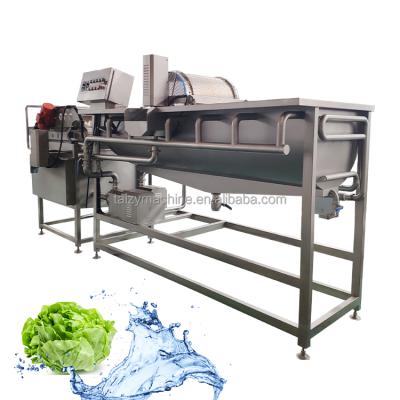 China High Efficiency Easy Operate Stainless Steel Fruit And Vegetable Industrial Washer Vegetable Washing Machine for sale