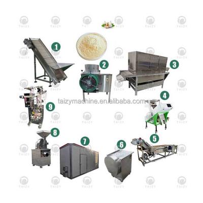 China Garlic Processing Plant Garlic Bulb Garlic Bulb Garlic Powder Dividing Developing Machine for sale