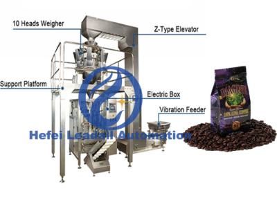 China Automatic Granule Packing Machine , 100g To 3kg Coffee Bean Packing Machine for sale