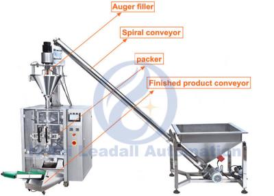 Chine Machine à emballer automatique de poudre, équipement de conditionnement de farine de sarrasin de pois chiche de gâteau à vendre