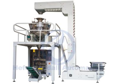 China Pillow Bag Vertical Form Fill Seal Machine With 10 Heads Computer Combination Weigher for sale