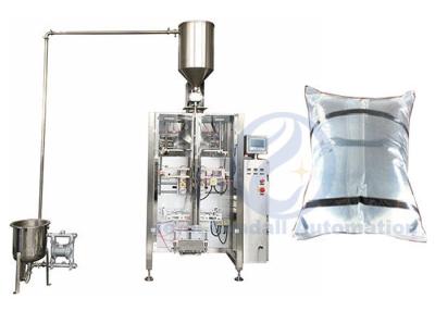 China 200-1000ml Vertical Form Fill Seal Machine High Efficiency With Rotary Pump Filler for sale