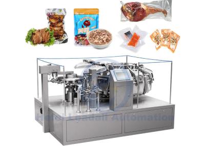 China Rotary Food Vacuum Packing Equipment High Performance With Nitrogen Gas for sale