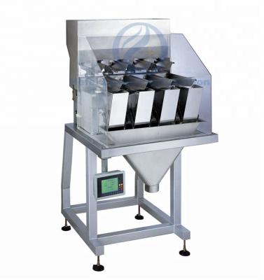 Κίνα Υψηλή ακρίβεια 4 επικεφαλής γραμμικός Weigher εύκολος καθαρισμός για τους κόκκους λιπάσματος προς πώληση