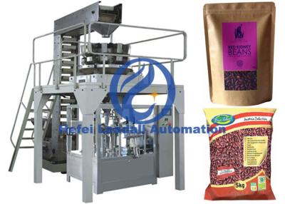 China Dried Fruits And Vegetables Packing Machine , Premade Pouch Bag , Food Grade Stainless Steel for sale