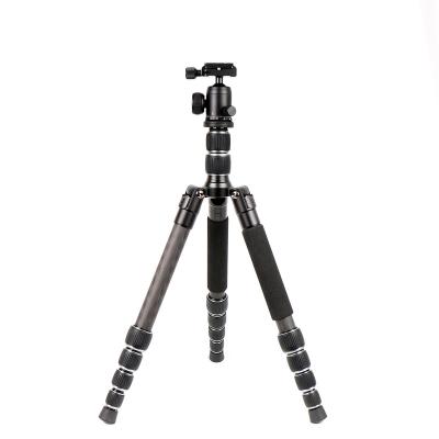 China FOTOWORX 152cm PORTABLE Carbon Fiber Monopod Detachable Tripod for DSLR Camera for sale