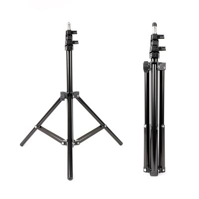 China FOTOWORX 110cm Metal Light Stand For Ring Light Portable Lightweight Studio Tripod Stand For Photography Vlogging for sale